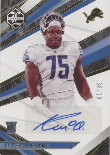 2021 Panini Limited Levi Onwuzurike #210