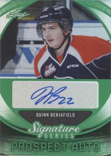 2015 Leaf Signature Series - Quinn Benjafield #SP-QB1