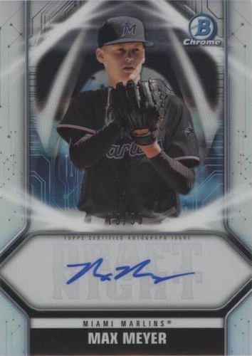 2020 Bowman Draft - Max Meyer #DNA-MM