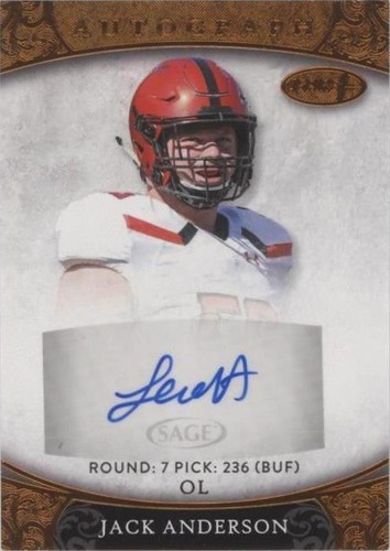2021 Sage Aspire Jack Anderson #ASP-2
