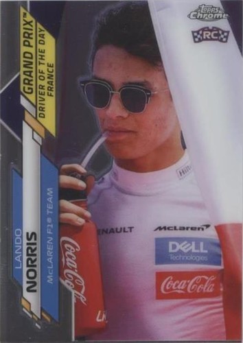 2020 Topps Chrome Formula 1 - Lando Norris #161