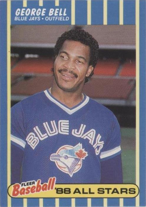 Fleer Baseball All Stars 1988 - George Bell #1