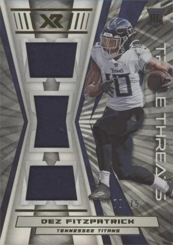 2021 Panini XR Dez Fitzpatrick #RTT-DFI