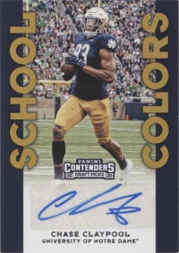 2020 Panini Contenders Draft Picks Chase Claypool #30