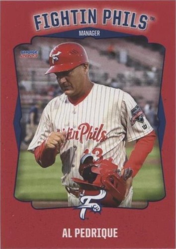 2023 Choice Reading Fightin Phils Update - Al Pedrique #32