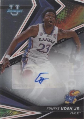 2022-23 Bowman University Best - Ernest Udeh #BOA-EU