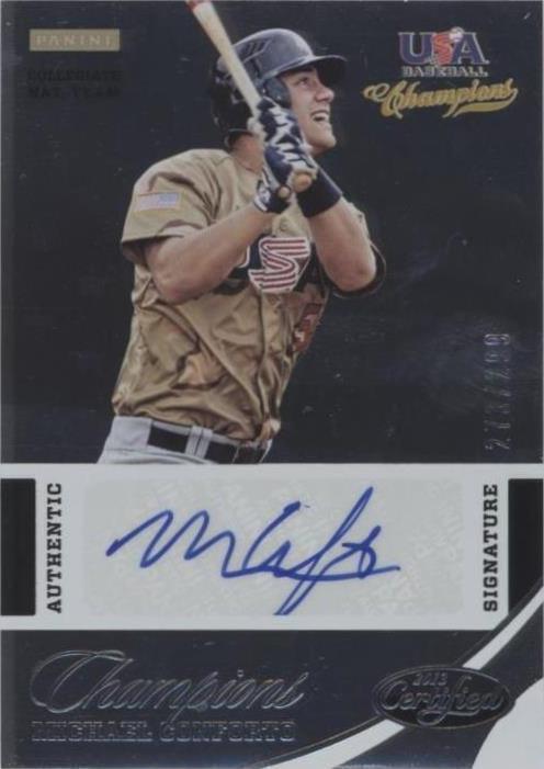2013 Panini USA Baseball Champions - Michael Conforto #4
