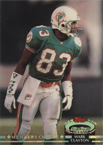 1992 Topps Stadium Club Mark Clayton #291