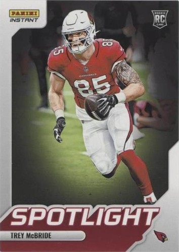 2022 Panini Instant NFL Trey McBride #SR-21