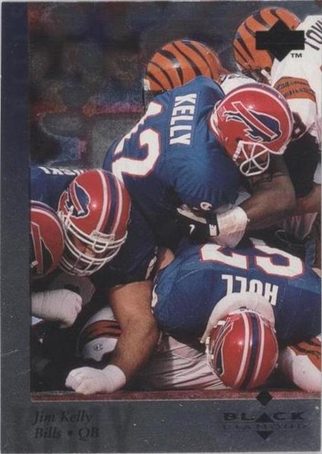 1997 Upper Deck Black Diamond Jim Kelly #40