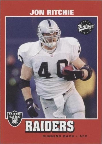 2001 Upper Deck Vintage Jon Ritchie #127