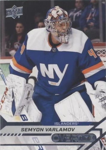 2020-21 Upper Deck Overtime - Semyon Varlamov #65