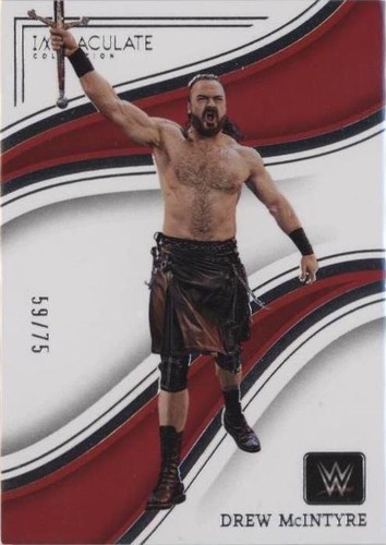 2023 Panini Immaculate Collection WWE - Drew McIntyre #58