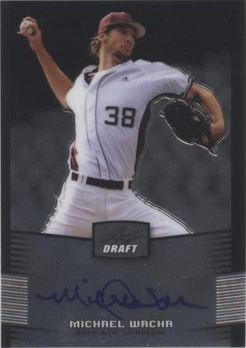 2012 Leaf Metal Draft - Michael Wacha #BA-MW2