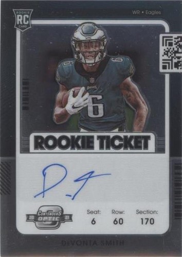 2021 Panini Contenders Optic DeVonta Smith #107