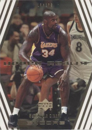 Shaquille O'Neal 2001 Upper Deck Encore REFRACTOR #57 Lakers NM