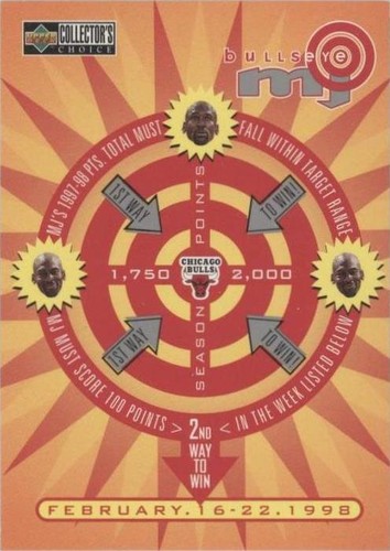 1997-98 Upper Deck Collector's Choice - Michael Jordan #B3