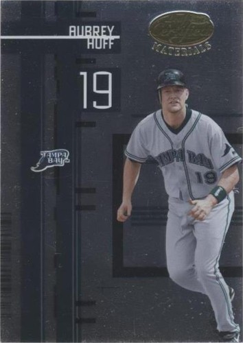 2005 Leaf Certified Materials - Aubrey Huff #11