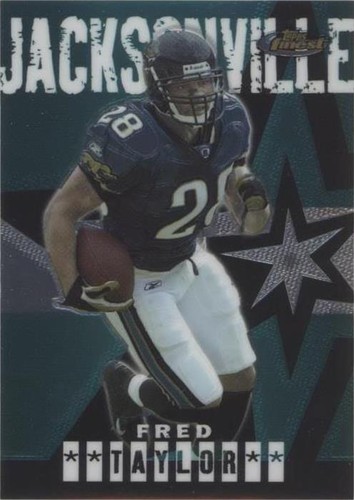 2004 Topps Finest Fred Taylor #8