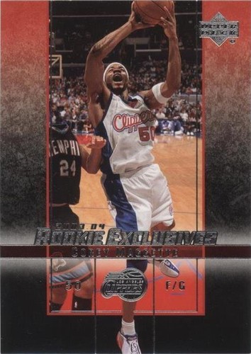 2003-04 Upper Deck Rookie Exclusives - Corey Maggette #48