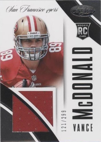 2013 Panini Certified Vance McDonald #39