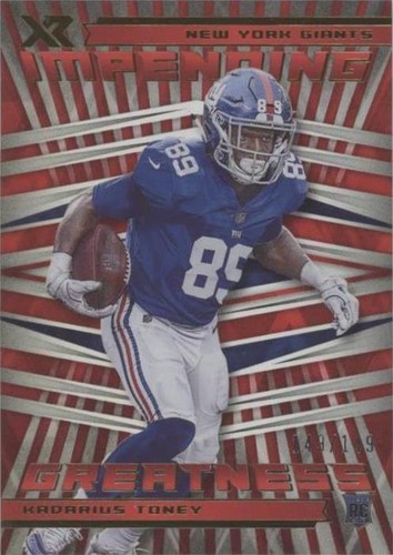 2021 Panini XR Kadarius Toney #IMG10