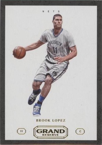 2016-17 Panini Grand Reserve - Brook Lopez #49