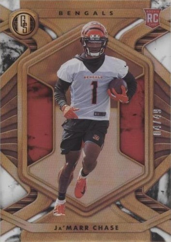 2021 Panini Gold Standard Ja'Marr Chase #112