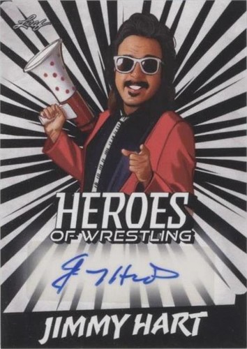 2023 Leaf Heroes of Wrestling - Jimmy Hart #BA-JH1