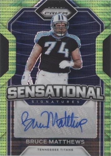 2020 Panini Prizm Bruce Matthews #66