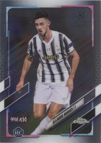 ⭐️AOKI 2020 Topps Chrome X Aoki UCL Neon Future II Weston McKennie