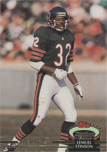 1992 Topps Stadium Club Lemuel Stinson #383