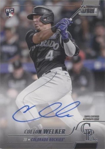 2022 Topps Stadium Club - Colton Welker #SCBA-CW