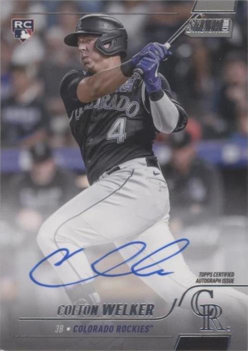2022 Topps Stadium Club - Colton Welker #SCBA-CW