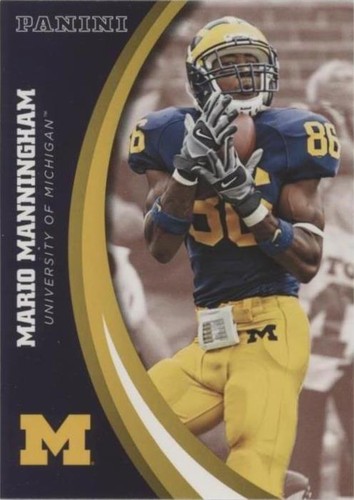 2015 Panini Michigan Wolverines Mario Manningham #26