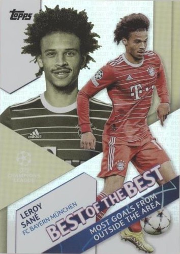 2022-23 Topps UEFA Club Competitions Leroy Sané #BB-3