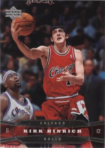 希少♡Kirk Hinrich Chicago Bulls Reebok製　XL 2003-06 Chicago Bulls Hinrich #12 Reebok Jersey (Home) Y