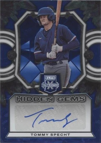 2023 Panini Elite Extra Edition - Tommy Specht #HG-TSP