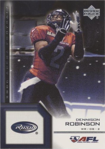 2006 Upper Deck Arena Football Dennison Robinson #84