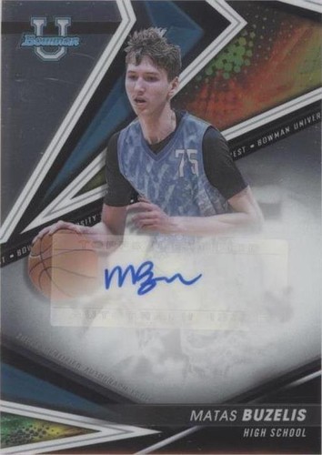 2022-23 Bowman University Best - Matas Buzelis #BOA-MB