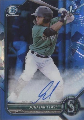 2022 Bowman Sapphire Edition - Jonatan Clase #BSPA-JC