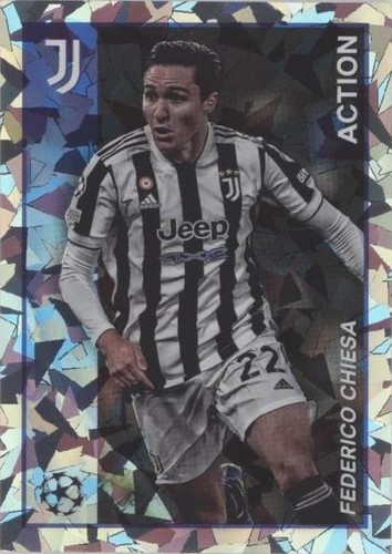 2021-22 Topps Merlin's Heritage 97 UCL Federico Chiesa #134