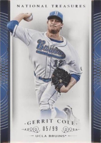 2015 Panini National Treasures College - Gerrit Cole #49