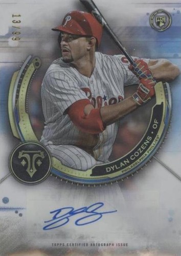 2019 Topps Triple Threads - Dylan Cozens #RAU-DC