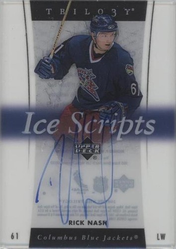 2005-06 Upper Deck Trilogy - Rick Nash #IS-RN