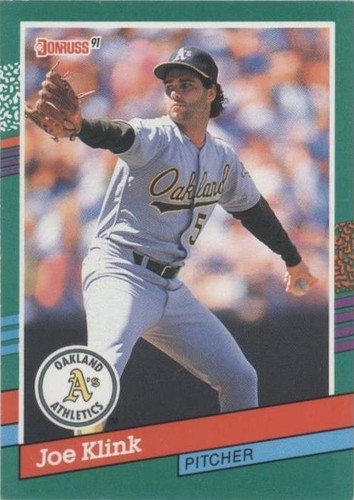 1991 Donruss - Joe Klink #591