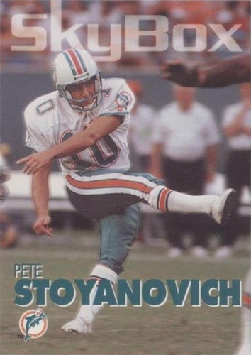 1993 Skybox Impact Pete Stoyanovich #183