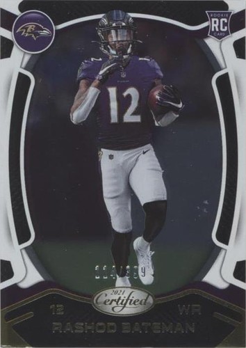 2021 Panini Certified Rashod Bateman #110