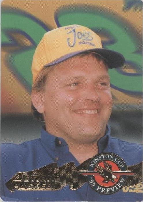 1995 Action Packed Preview - Jimmy Spencer #19
