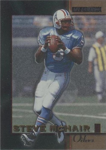 1996 Score Board NFL Lasers Steve McNair #31